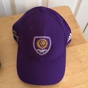 Adidas Purple Cap with White Logo